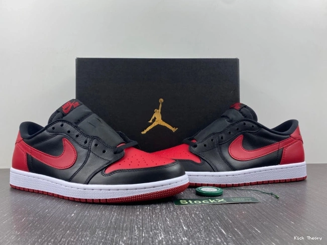 Kick Theory Air 1 Bred Low Retro Jordan 705329-001 0714